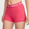 Nike Women's Pro 3" Shorts (629 - Aster Pink/White)