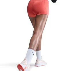 Nike Women's Pro 3" Shorts (816 - Magic Ember/White/White) -Shoes Fashion Store AURORA CZ9857 816 PHSYM002 2000