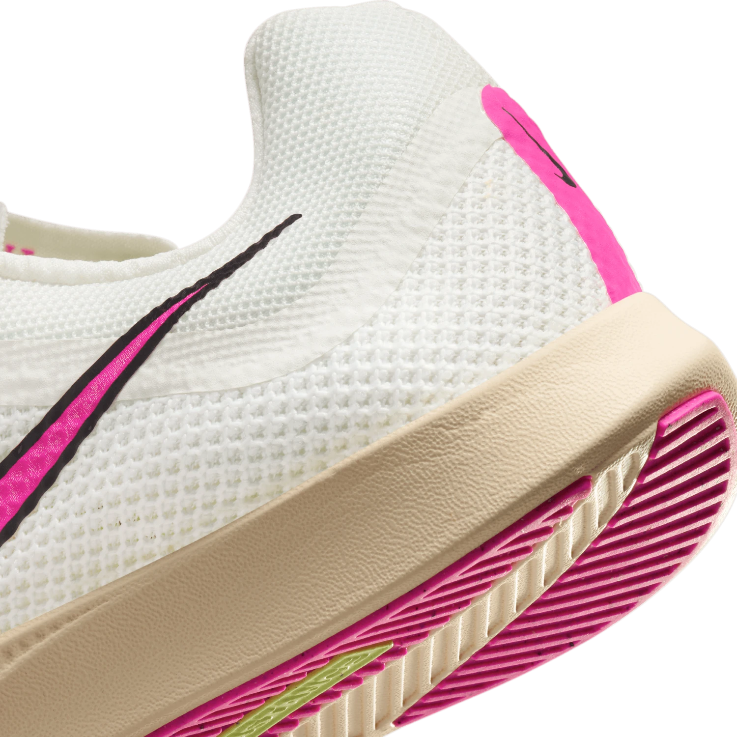 Nike Unisex Zoom Rival Distance (101 - Sail/Fierce Pink-LT Lemon Twist) 5 Nike Unisex Zoom Rival Distance (101 - Sail/Fierce Pink-LT Lemon Twist) - Image 5