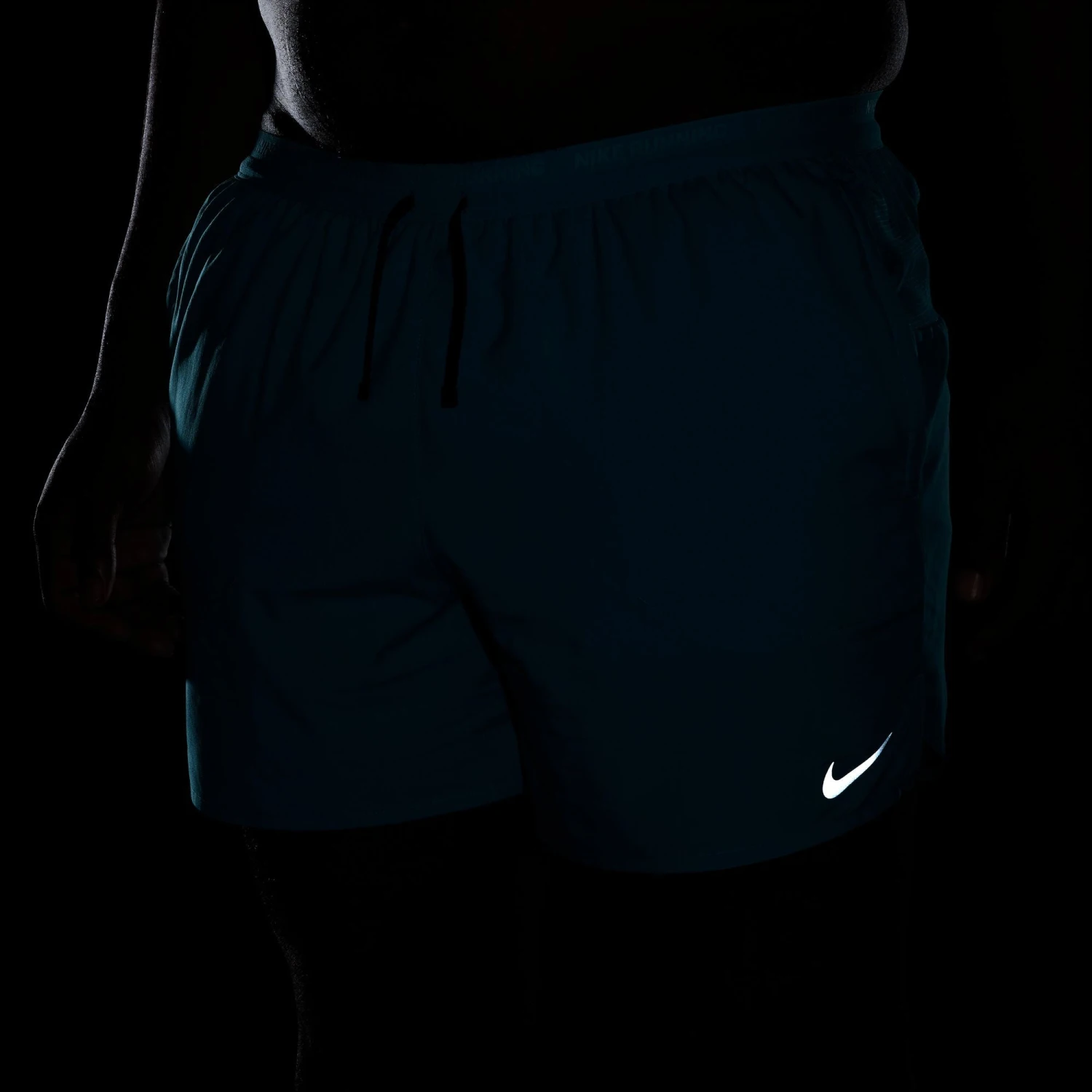 Nike Men's DRI-FIT Stride 5" Shorts (345 - Dusty Cactus/Black/Reflective Silver) 12 Nike Men's DRI-FIT Stride 5" Shorts (345 - Dusty Cactus/Black/Reflective Silver) - Image 12