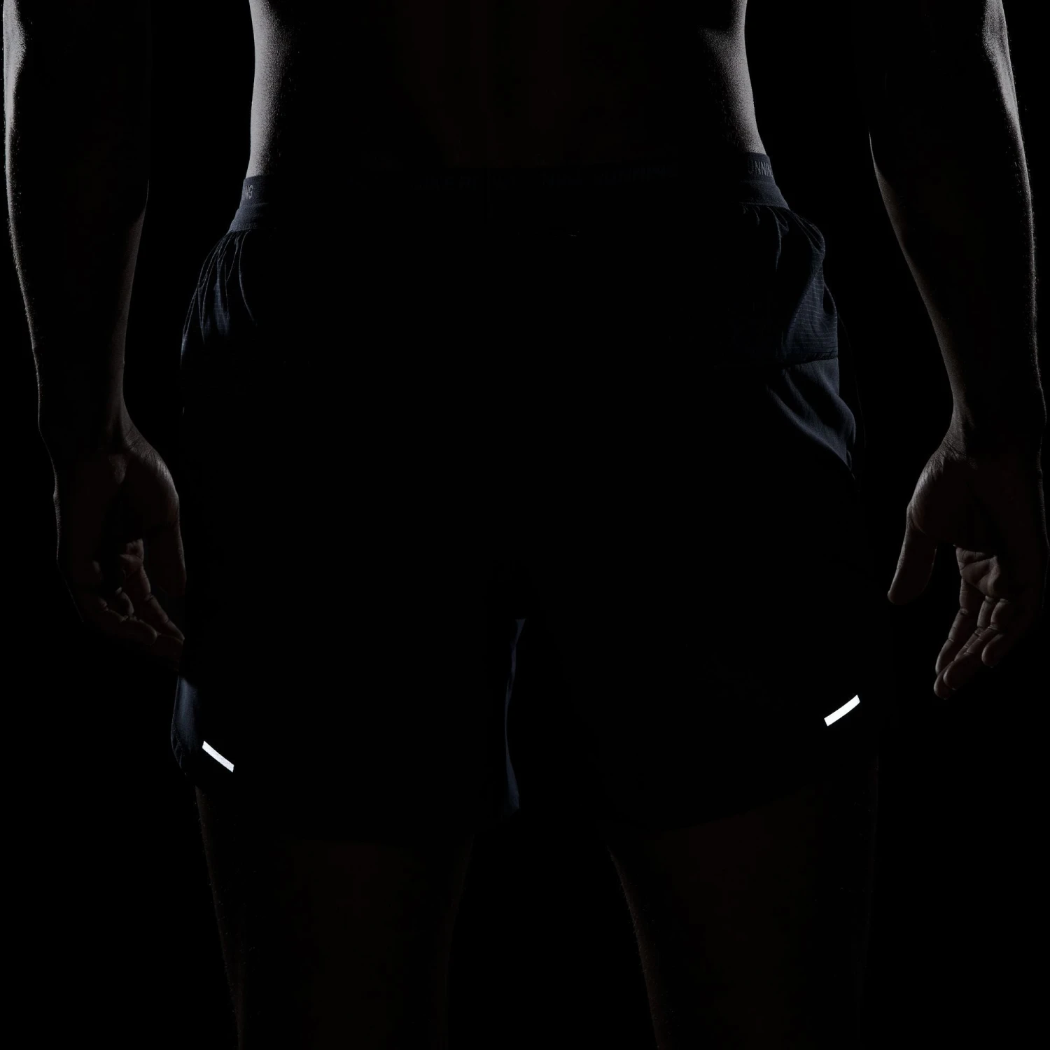 Nike Men's DRI-FIT Stride 5" Shorts (437 - Thunder Blue/Black/Reflective Silver) 11 Nike Men's DRI-FIT Stride 5" Shorts (437 - Thunder Blue/Black/Reflective Silver) - Image 11