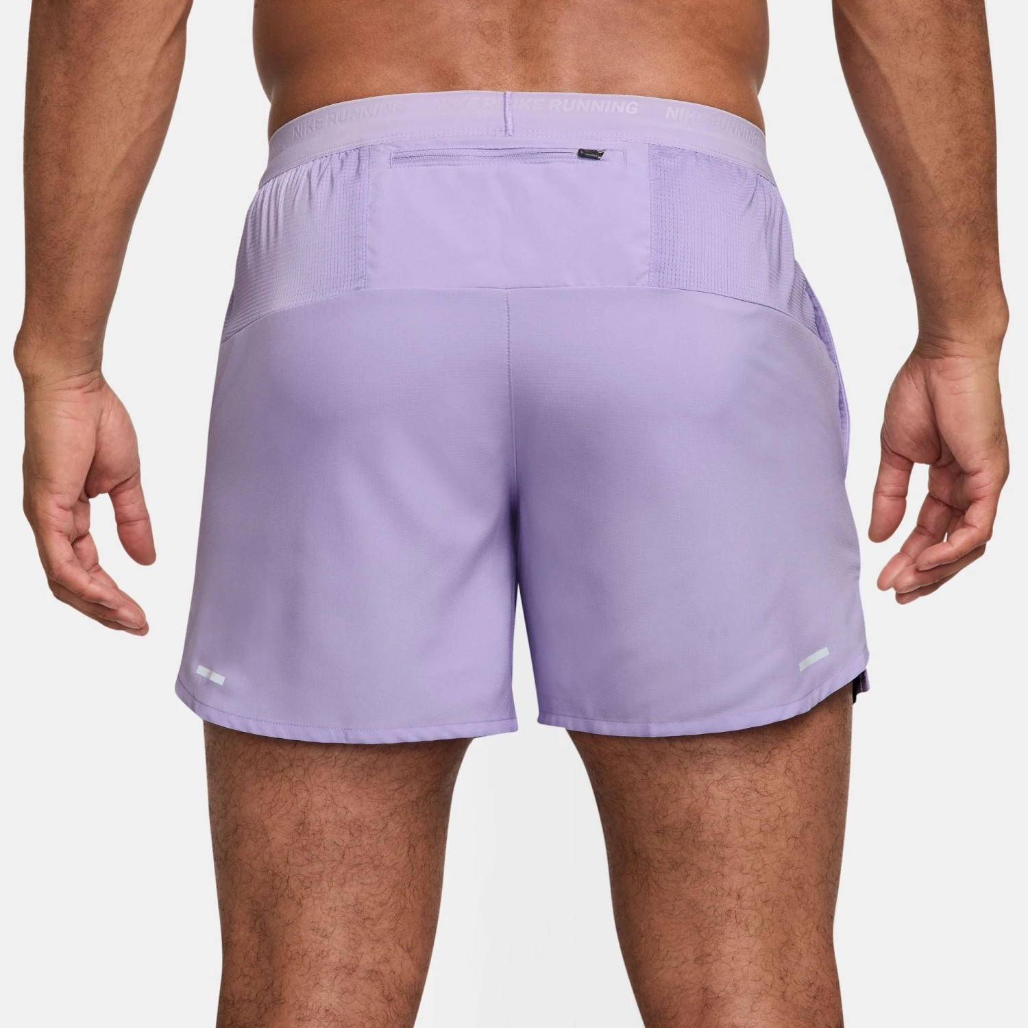 Nike Men's DRI-FIT Stride 5" Shorts (515 - Hydrangeas/Black/Reflective Silver) 2 Nike Men's DRI-FIT Stride 5" Shorts (515 - Hydrangeas/Black/Reflective Silver) - Image 2