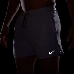 Nike Men's DRI-FIT Stride 5" Shorts (515 - Hydrangeas/Black/Reflective Silver) 9 Nike Men's DRI-FIT Stride 5" Shorts (515 - Hydrangeas/Black/Reflective Silver) -Shoes Fashion Store AURORA DM4755 515 PHSYM200 2000