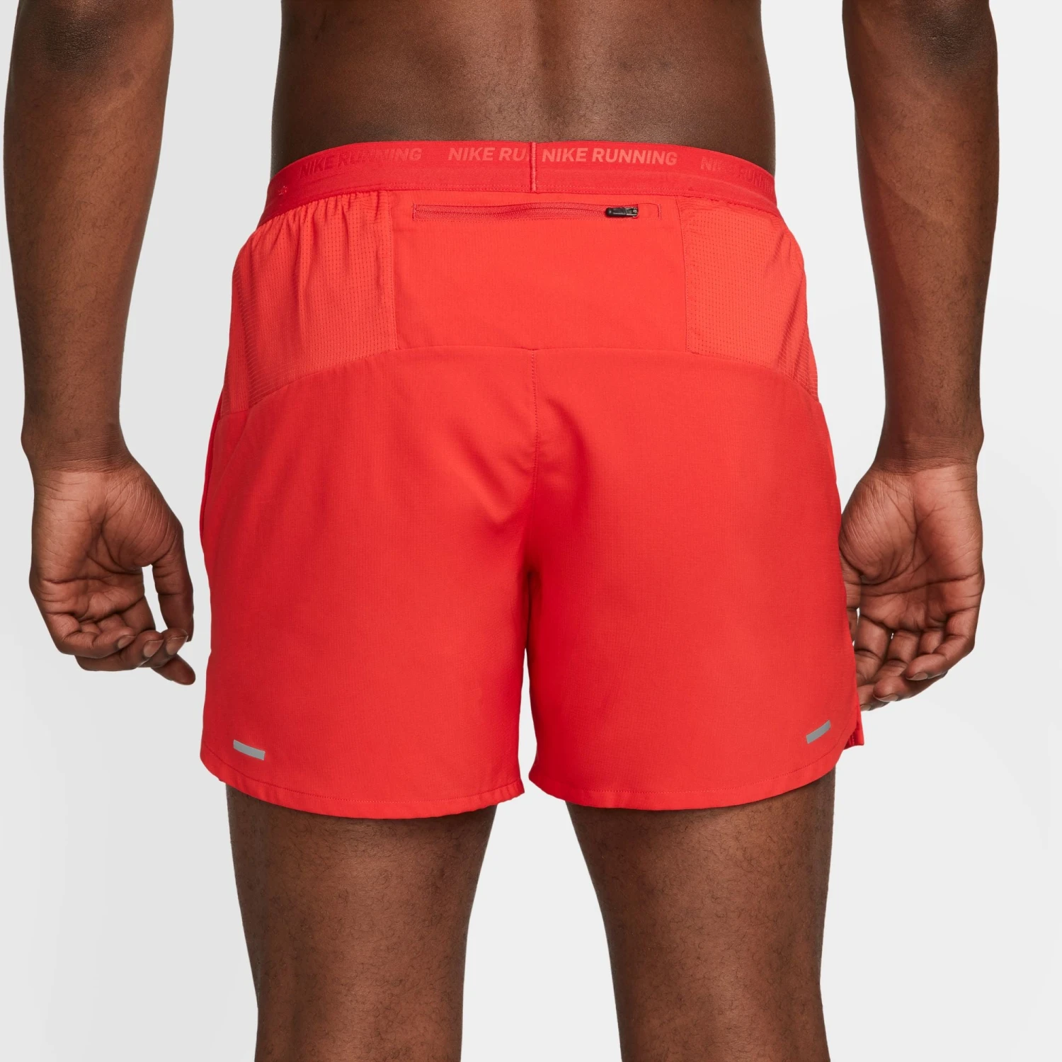 Nike Men's DRI-FIT Stride 5" Shorts (657 - University Red/Black/Reflective Silver) 3 Nike Men's DRI-FIT Stride 5" Shorts (657 - University Red/Black/Reflective Silver) - Image 3