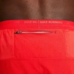 Nike Men's DRI-FIT Stride 5" Shorts (657 - University Red/Black/Reflective Silver) 15 Nike Men's DRI-FIT Stride 5" Shorts (657 - University Red/Black/Reflective Silver) -Shoes Fashion Store AURORA DM4755 657 PHSYM003 2000