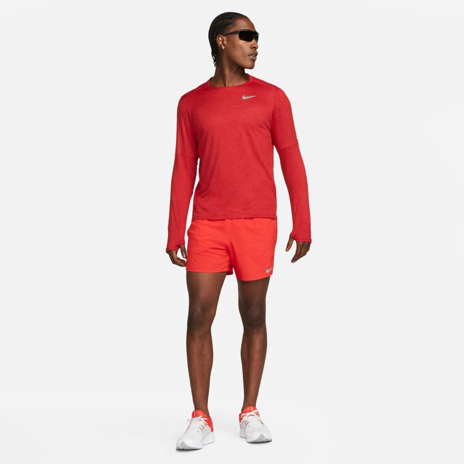 Nike Men's DRI-FIT Stride 5" Shorts (657 - University Red/Black/Reflective Silver) 4 Nike Men's DRI-FIT Stride 5" Shorts (657 - University Red/Black/Reflective Silver) - Image 4
