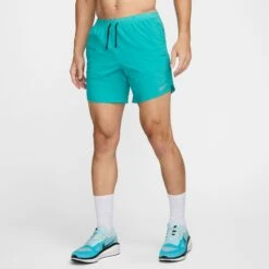 Nike Men's DRI-FIT Stride 7" Shorts (345 - Dusty Cactus/Black/Reflective Silver) 11 Nike Men's DRI-FIT Stride 7" Shorts (345 - Dusty Cactus/Black/Reflective Silver) -Shoes Fashion Store AURORA DM4761 345 PHSFM001 2000