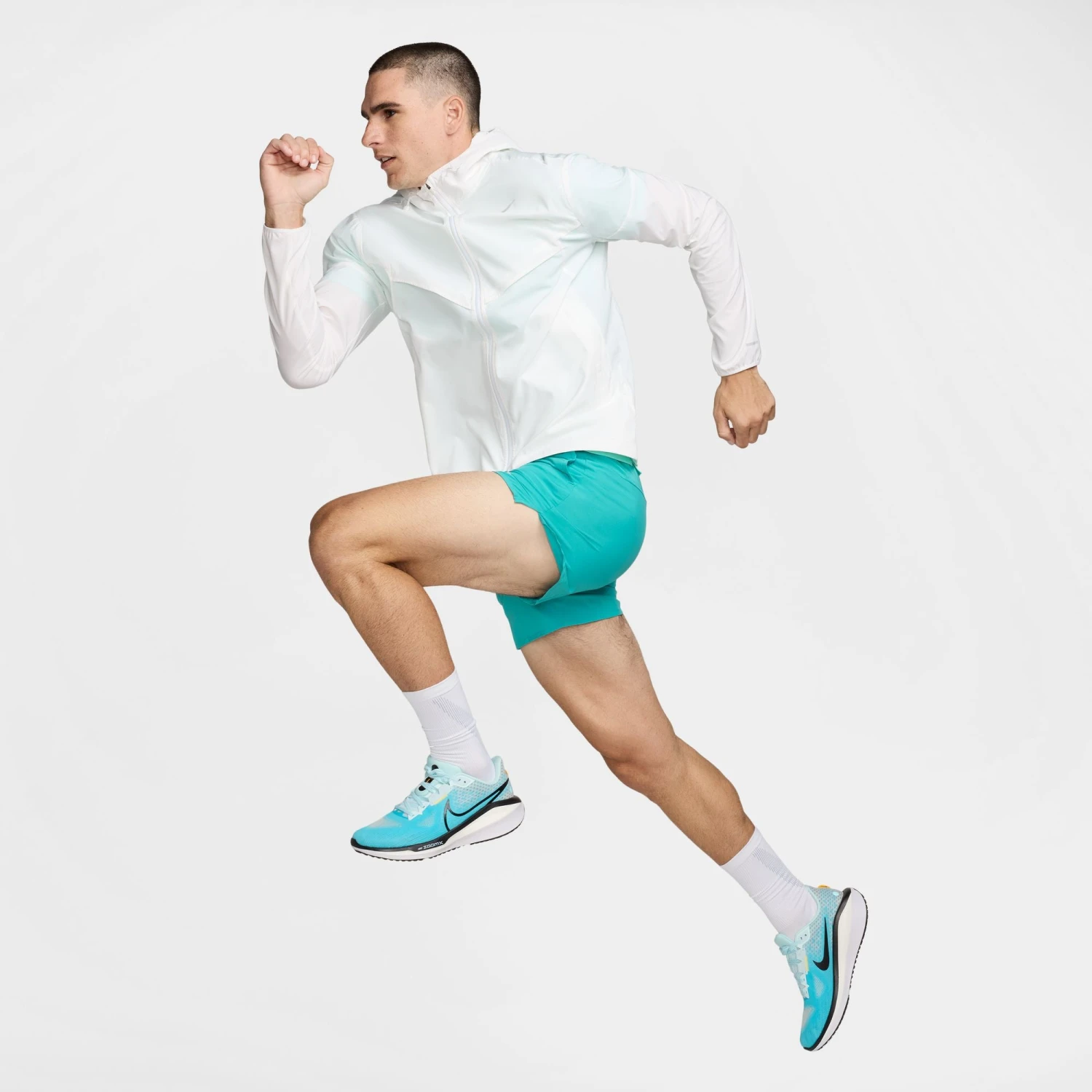 Nike Men's DRI-FIT Stride 7" Shorts (345 - Dusty Cactus/Black/Reflective Silver) 4 Nike Men's DRI-FIT Stride 7" Shorts (345 - Dusty Cactus/Black/Reflective Silver) - Image 4