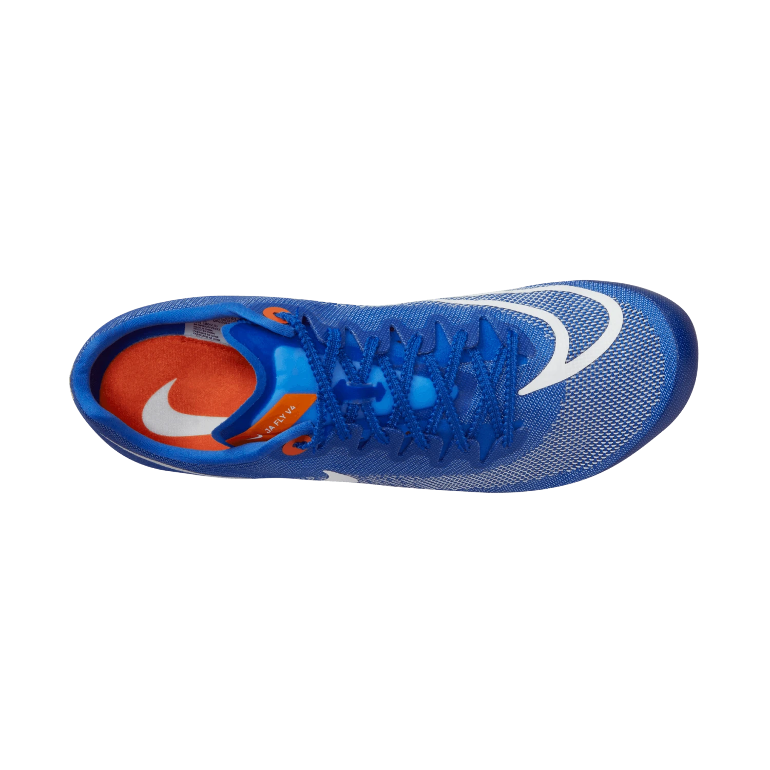 Nike Unisex JA Fly 4 (400 - Racer Blue/White-Saftey Orange) 6 Nike Unisex JA Fly 4 (400 - Racer Blue/White-Saftey Orange) - Image 6