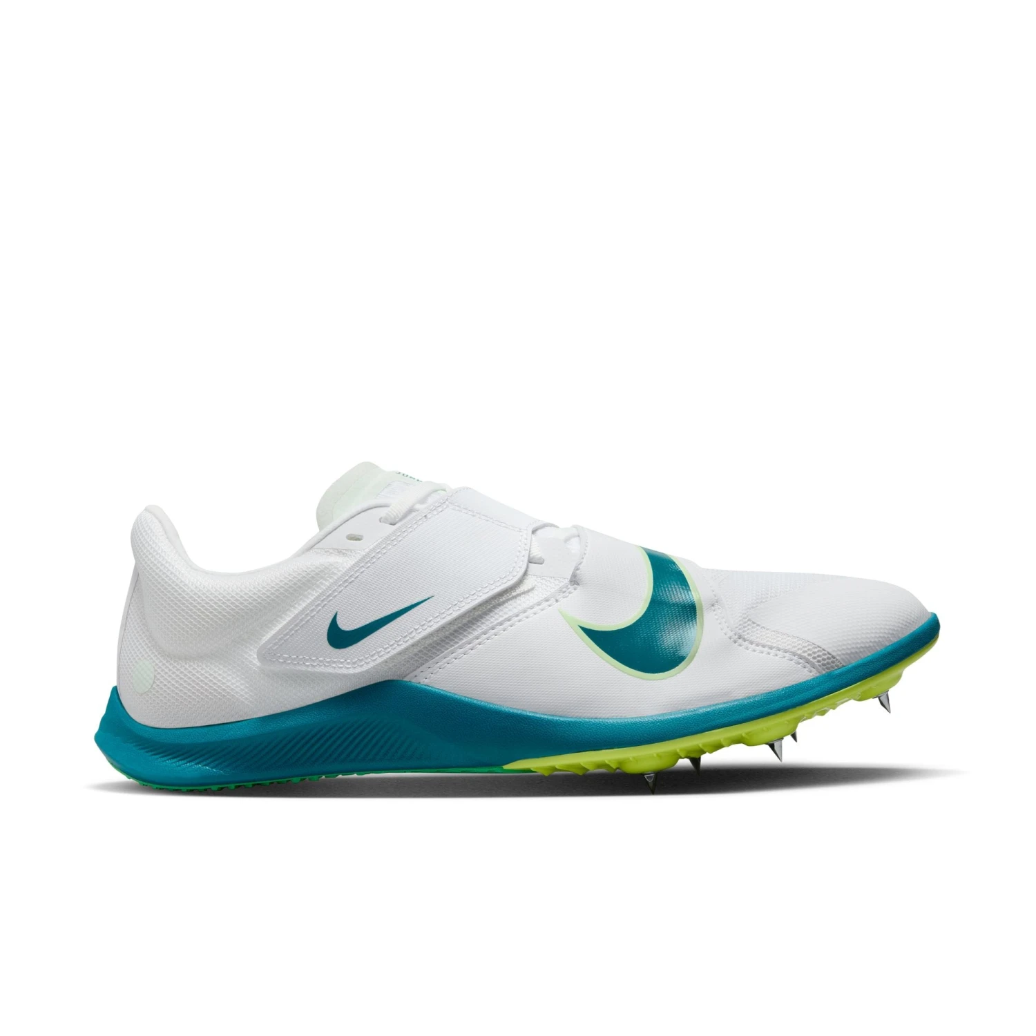 Nike Unisex Zoom Rival Jump (100 - White/Bright Spruce-Barley Green-Volt) 1 Nike Unisex Zoom Rival Jump (100 - White/Bright Spruce-Barley Green-Volt)