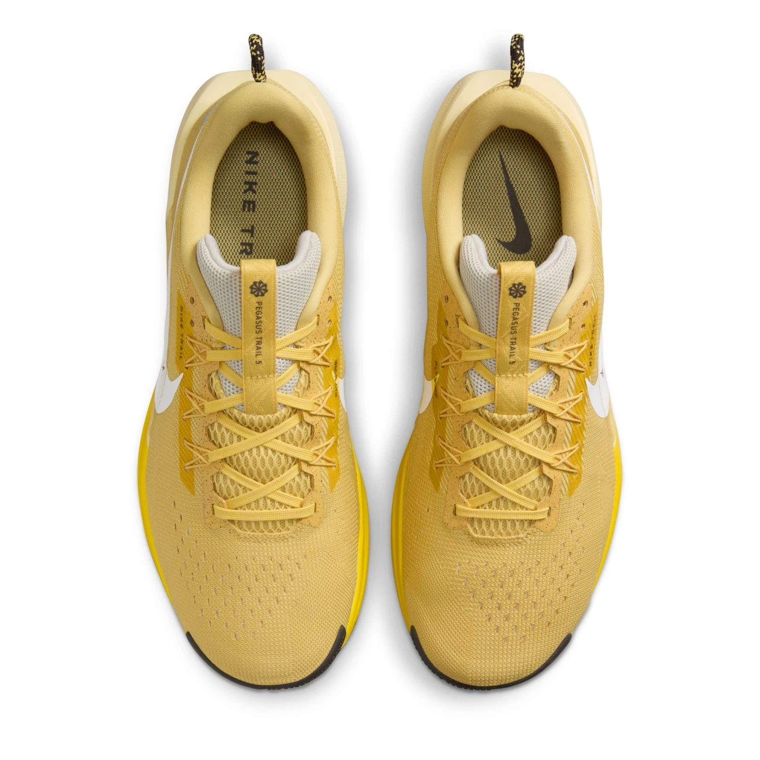 Nike Men’s React Pegasus Trail 5 (700 - Saturn Gold/White-Lightening-Alabaster) 8 Nike Men’s React Pegasus Trail 5 (700 - Saturn Gold/White-Lightening-Alabaster) - Image 8