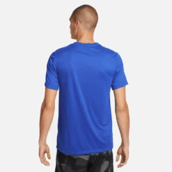 Nike Men's Dri-FIT Legend Tee (480 - Game Royal/Black) -Shoes Fashion Store AURORA DX0989 480 PHSBM001 2000