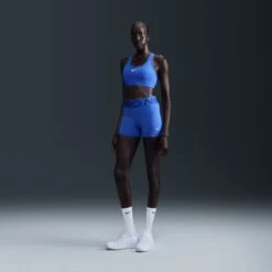 Nike Women’s Swoosh Medium Support Sports Bra (405 - Hyper Royal/White) 8 Nike Women’s Swoosh Medium Support Sports Bra (405 - Hyper Royal/White) -Shoes Fashion Store AURORA DX6821 405 PHSFM001 2000