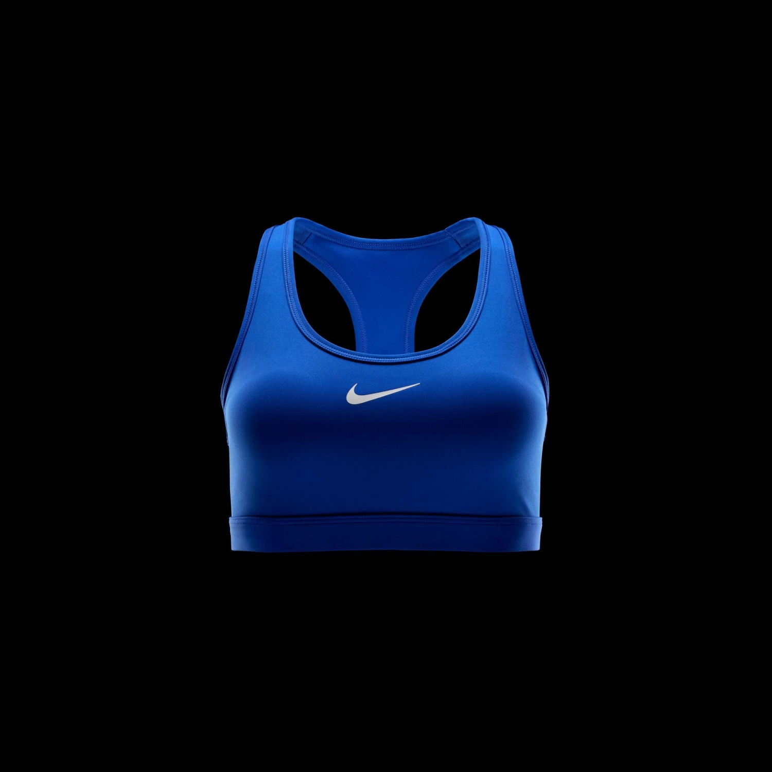 Nike Women’s Swoosh Medium Support Sports Bra (405 - Hyper Royal/White) 6 Nike Women’s Swoosh Medium Support Sports Bra (405 - Hyper Royal/White) - Image 6
