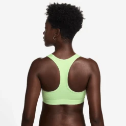 Nike Women’s Swoosh Medium Support Sports Bra (701 - Barely Volt/White) -Shoes Fashion Store AURORA DX6821 701 PHSBM001 2000