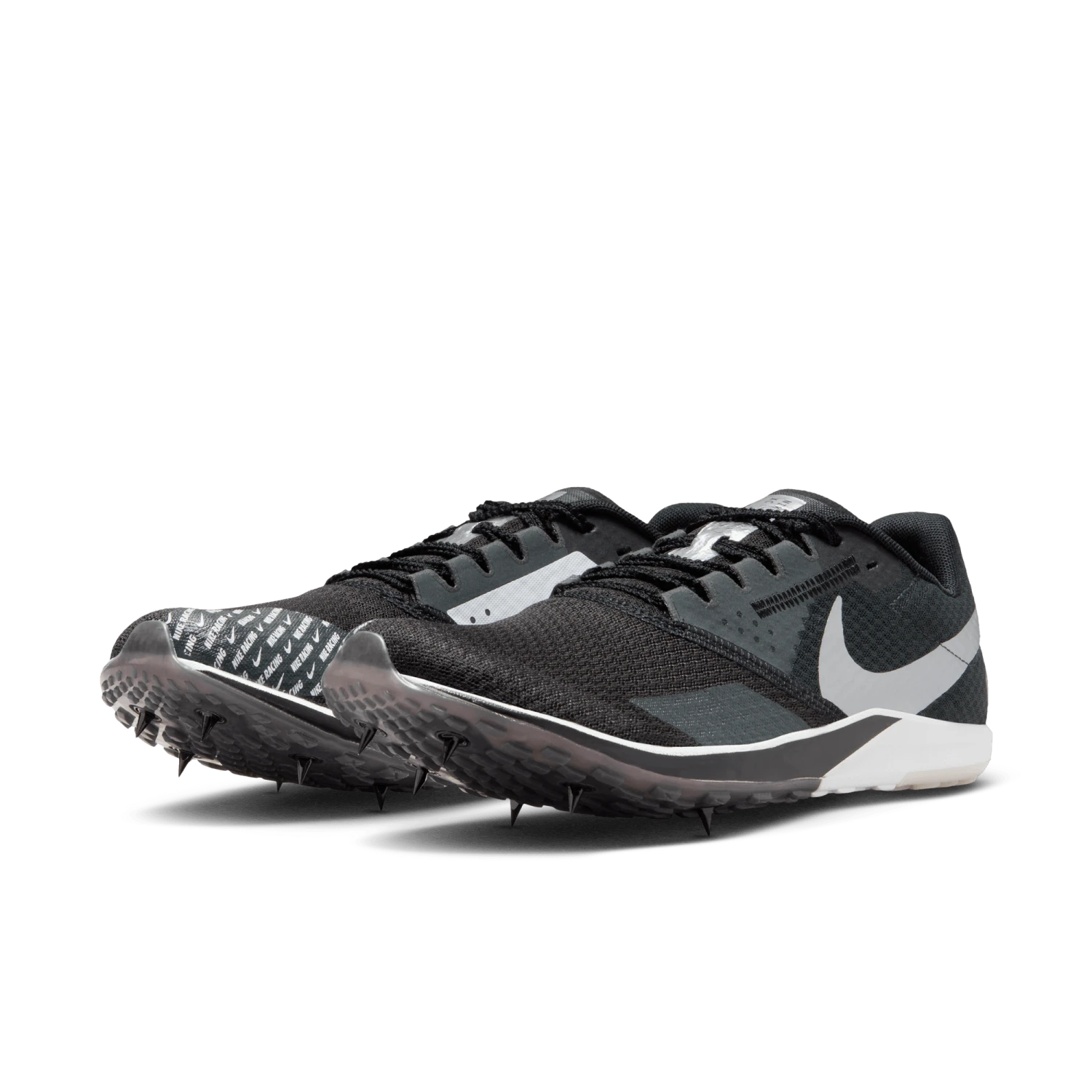 Nike Unisex Zoom Rival XC 6 (001 - Black/Metallic Silver-DK Smoke Grey) 3 Nike Unisex Zoom Rival XC 6 (001 - Black/Metallic Silver-DK Smoke Grey) - Image 3