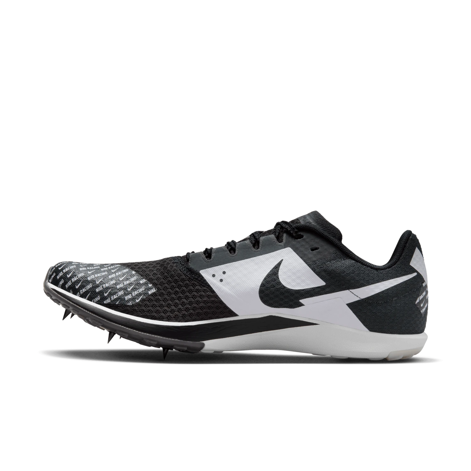 Nike Unisex Zoom Rival XC 6 (001 - Black/Metallic Silver-DK Smoke Grey) 2 Nike Unisex Zoom Rival XC 6 (001 - Black/Metallic Silver-DK Smoke Grey) - Image 2
