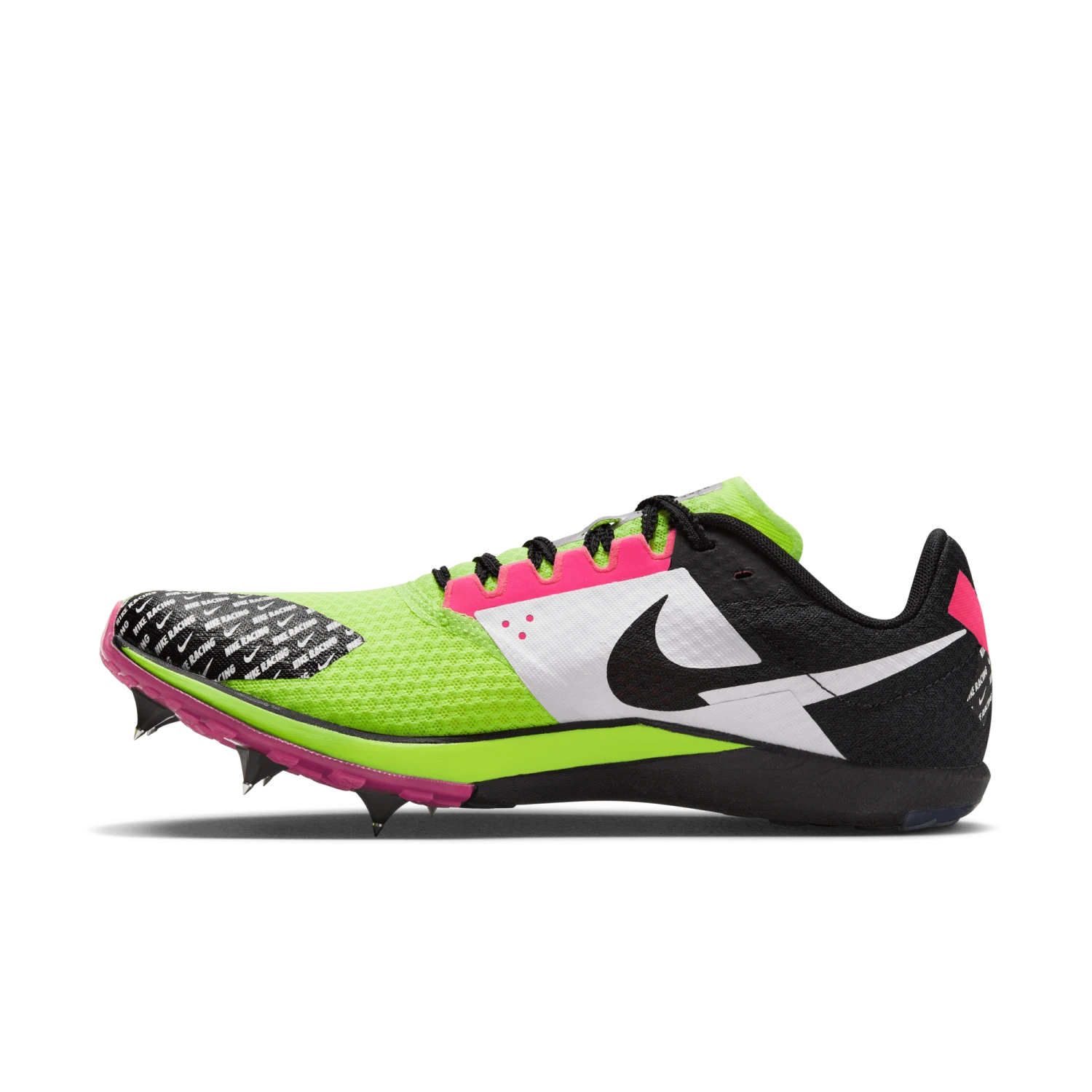 Nike Unisex Zoom Rival XC 6 (700 - Volt/White-Black-Hyper Pink) 2 Nike Unisex Zoom Rival XC 6 (700 - Volt/White-Black-Hyper Pink) - Image 2