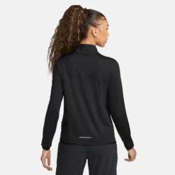 Nike Women's DRI-FIT Swift Element UV 1/4-Zip Running Top (010 - Black/Reflective Silver) 10 Nike Women's DRI-FIT Swift Element UV 1/4-Zip Running Top (010 - Black/Reflective Silver) -Shoes Fashion Store AURORA FB4316 010 PHSBM001 2000