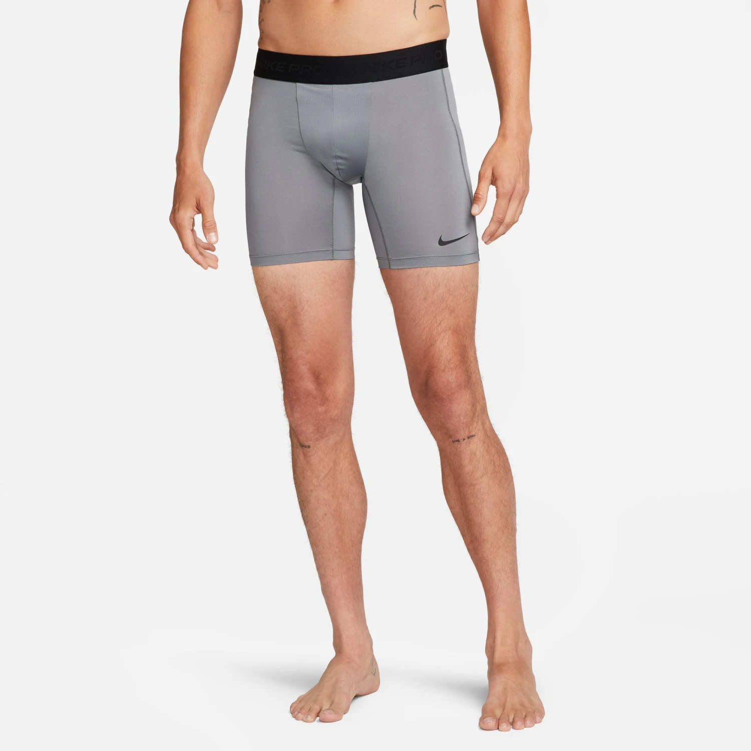 Nike Men's Pro Short Tights (084 - Smoke Grey/Black) 3 Nike Men's Pro Short Tights (084 - Smoke Grey/Black) - Image 3