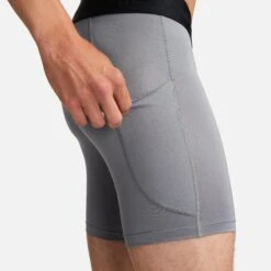 Nike Men's Pro Short Tights (084 - Smoke Grey/Black) 13 Nike Men's Pro Short Tights (084 - Smoke Grey/Black) -Shoes Fashion Store AURORA FB7958 084 PHSYM005 2000