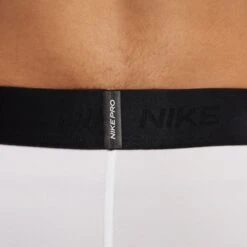 Nike Men's Pro Short Tights (100 - White/Black) -Shoes Fashion Store AURORA FB7958 100 PHSYM004 2000