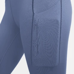 Nike Women's Go Women's Therma-FIT High-Waisted 7/8 Leggings (491 - Diffused Blue/Black) -Shoes Fashion Store AURORA FB8848 491 PHSYM007 2000