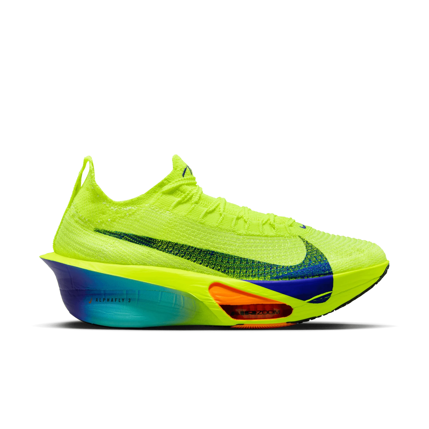 Nike Women's Alphafly 3 "Fast Pack" (700 - Volt/Concord/DustyCactus/Total Orange) 1 Nike Women's Alphafly 3 "Fast Pack" (700 - Volt/Concord/DustyCactus/Total Orange)