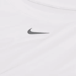 Nike Women's One Classic DRI-FIT Sort-Sleeve Top (100 - White/Black) -Shoes Fashion Store AURORA FN2798 100 PHSYD001 2000