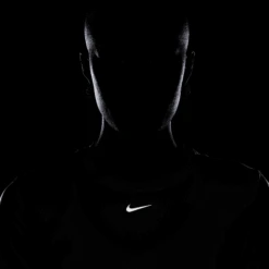 Nike Women's One Classic DRI-FIT Sort-Sleeve Top (100 - White/Black) -Shoes Fashion Store AURORA FN2798 100 PHSYM200 2000