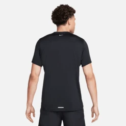 Nike Men's DRI-FIT Energy Rise 365 Short-Sleeve Running Top (010 - Black/Hyper Royal/Hyper Royal) -Shoes Fashion Store AURORA FN3294 010 PHSBM001 2000