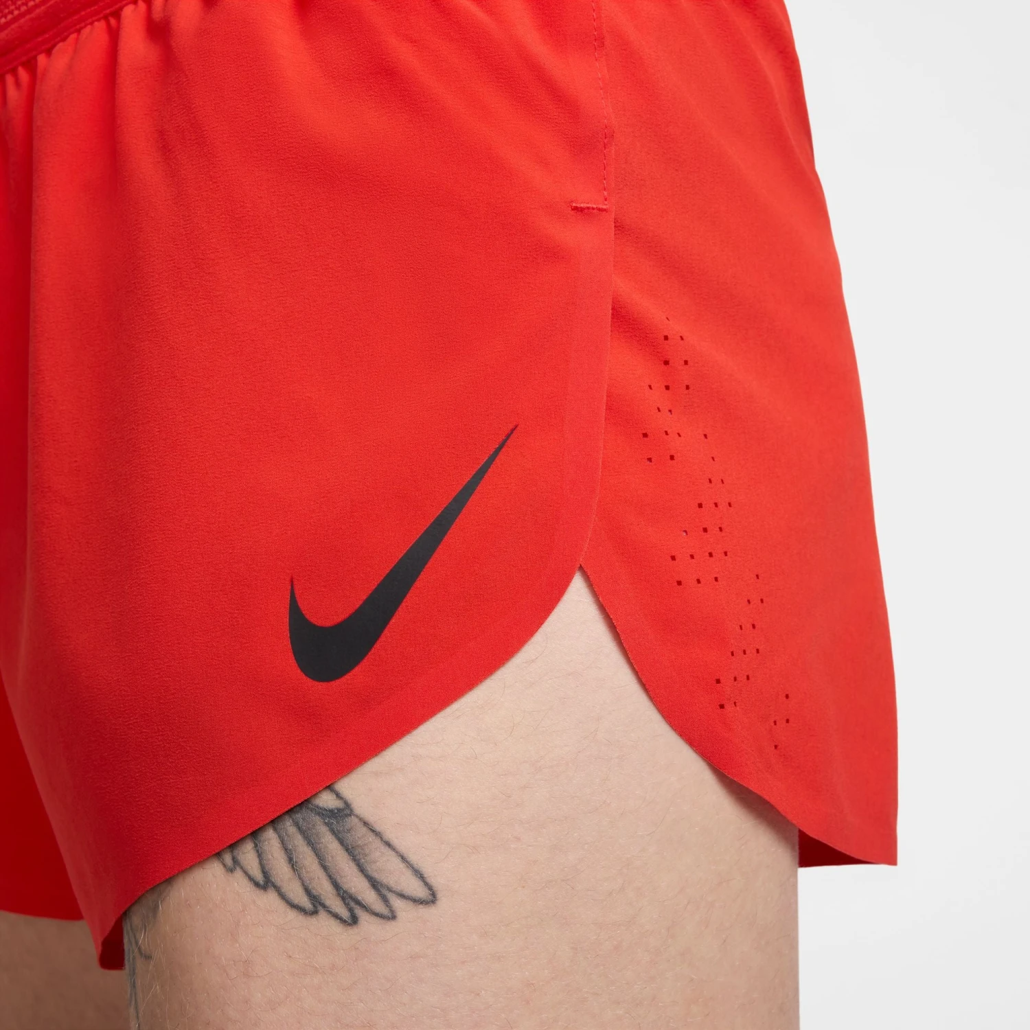 Nike Men's Aeroswift Dri-FIT ADV 2" Brief-Lined Running Shorts (696 - LT Crimson/Black) 6 Nike Men's Aeroswift Dri-FIT ADV 2" Brief-Lined Running Shorts (696 - LT Crimson/Black) - Image 6