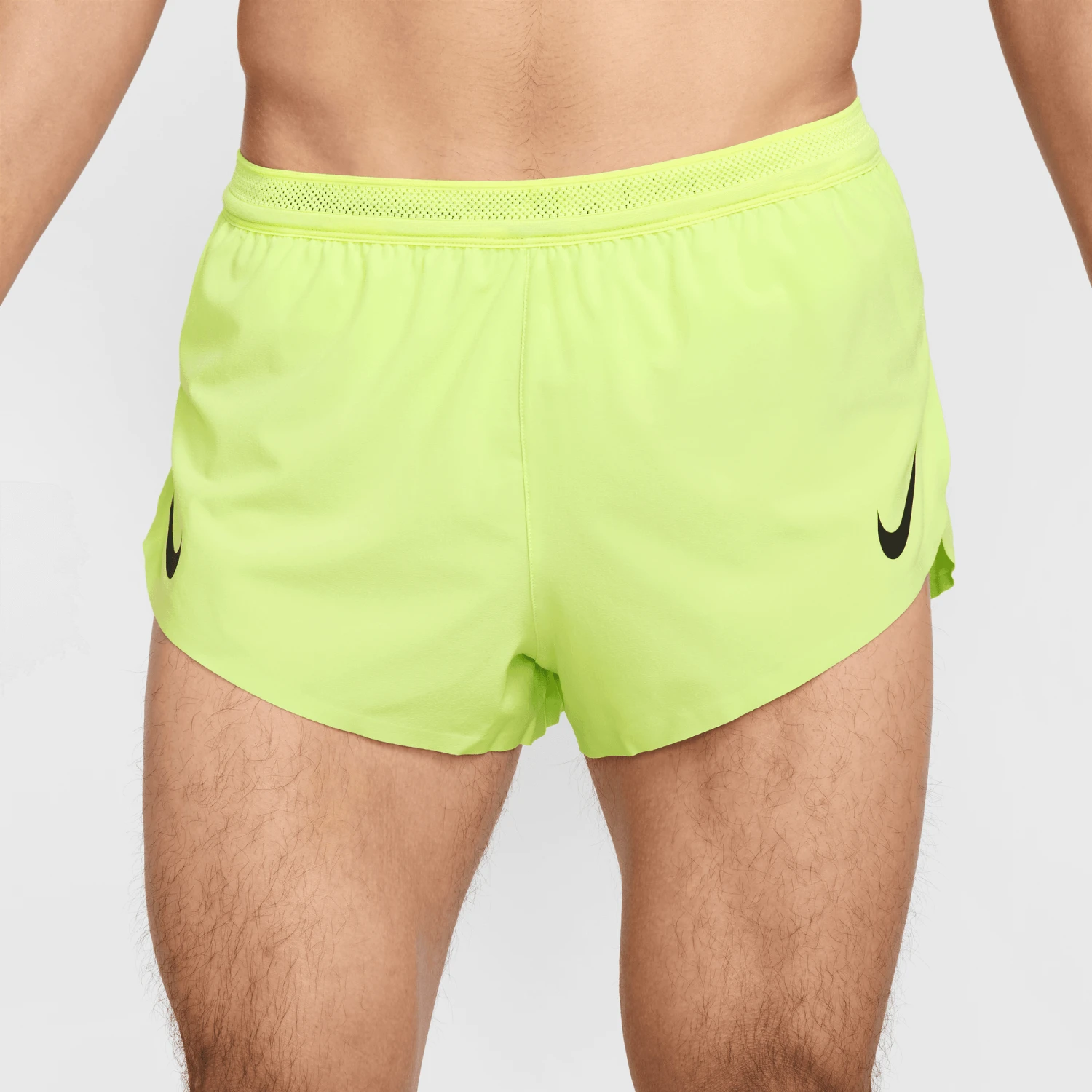 Nike Men's Aeroswift Dri-FIT ADV 2" Brief-Lined Running Shorts (736 - Light Lemon Twist/Black) 1 Nike Men's Aeroswift Dri-FIT ADV 2" Brief-Lined Running Shorts (736 - Light Lemon Twist/Black)