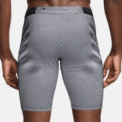 Nike Men's Aeroswift DRI-FIT ADV Running 1/2 Length Tights (013 - Black/Iron Grey/White/Summit White) -Shoes Fashion Store AURORA FN3369 013 PHSBM001 2000