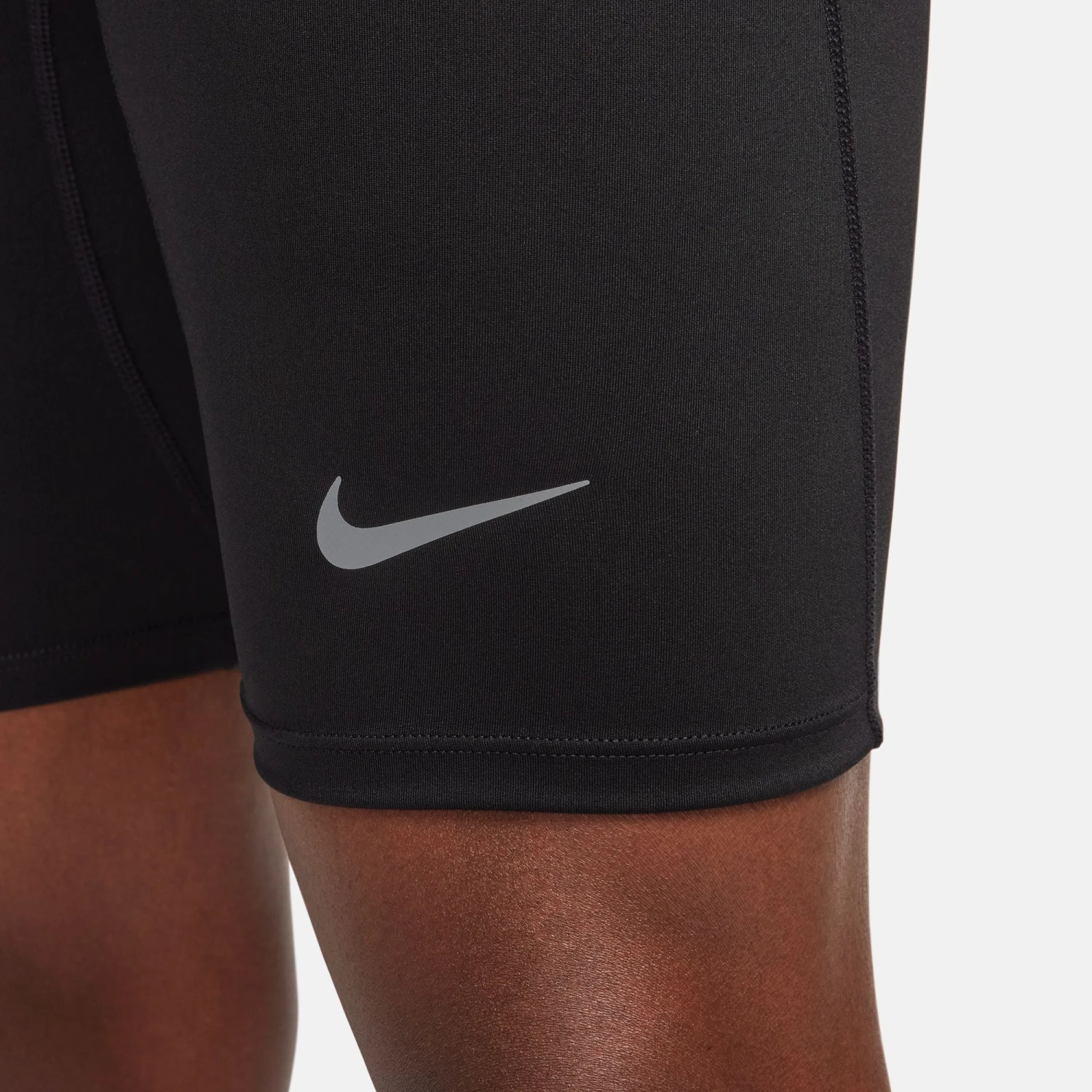 Nike Men's Fast Dri-FIT Brief-Lined Running 1/2-Length Tights (010 - Black/Reflective Silver) 6 Nike Men's Fast Dri-FIT Brief-Lined Running 1/2-Length Tights (010 - Black/Reflective Silver) - Image 6