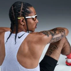 Nike Men's AeroSwift Dri-FIT ADV Running Singlet (057 - Ghost/Black) 14 Nike Men's AeroSwift Dri-FIT ADV Running Singlet (057 - Ghost/Black) -Shoes Fashion Store AURORA FN4231 057 PHSYMG02 2000