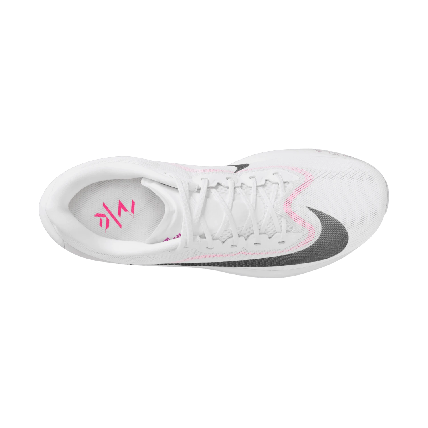 Nike Men’s Zoom Fly 6 (101 - White/Black-Vivid Grape/Hyper Pink) 3 Nike Men’s Zoom Fly 6 (101 - White/Black-Vivid Grape/Hyper Pink) - Image 3