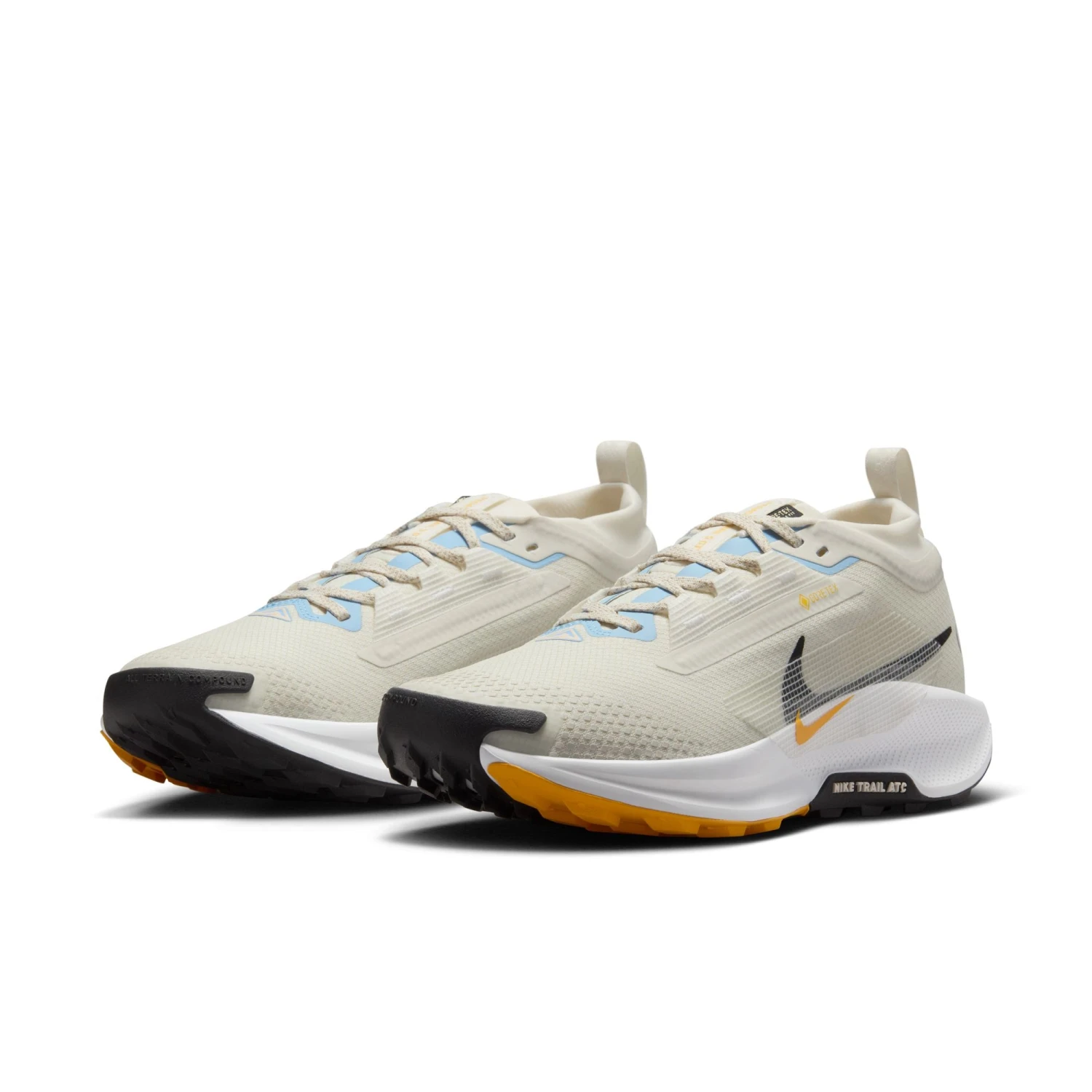 Nike Women’s React Pegasus Trail 5 GORE-TEX (003 - Phantom/Black-White-University Gold) 3 Nike Women’s React Pegasus Trail 5 GORE-TEX (003 - Phantom/Black-White-University Gold) - Image 3