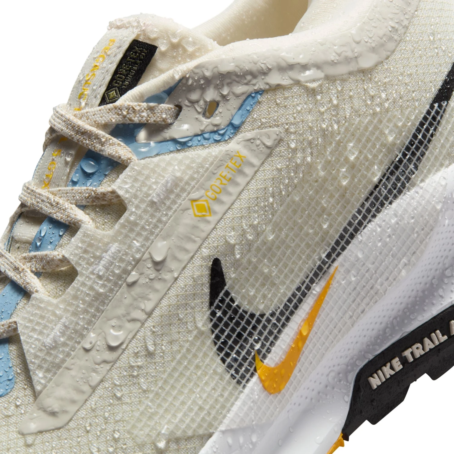 Nike Women’s React Pegasus Trail 5 GORE-TEX (003 - Phantom/Black-White-University Gold) 5 Nike Women’s React Pegasus Trail 5 GORE-TEX (003 - Phantom/Black-White-University Gold) - Image 5