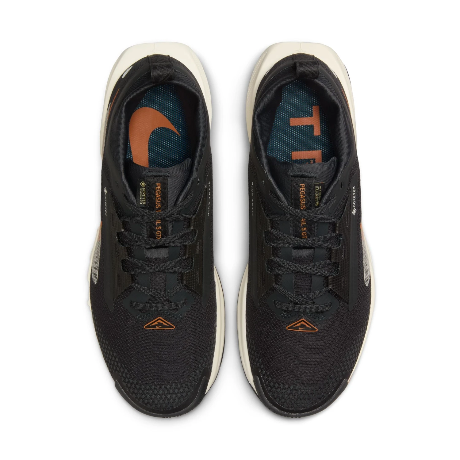 Nike Women’s React Pegasus Trail 5 GORE-TEX (005 - Off Noir/Pale Ivory-Black-Monarch) 7 Nike Women’s React Pegasus Trail 5 GORE-TEX (005 - Off Noir/Pale Ivory-Black-Monarch) - Image 7