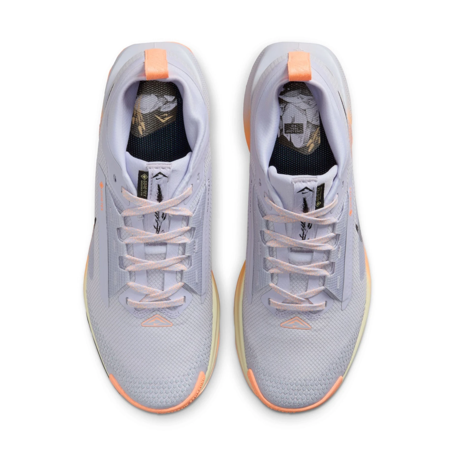 Nike Women’s React Pegasus Trail 5 GORE-TEX (011 - Ghost/Black-Malt-Orange Pulse) 9 Nike Women’s React Pegasus Trail 5 GORE-TEX (011 - Ghost/Black-Malt-Orange Pulse) - Image 9