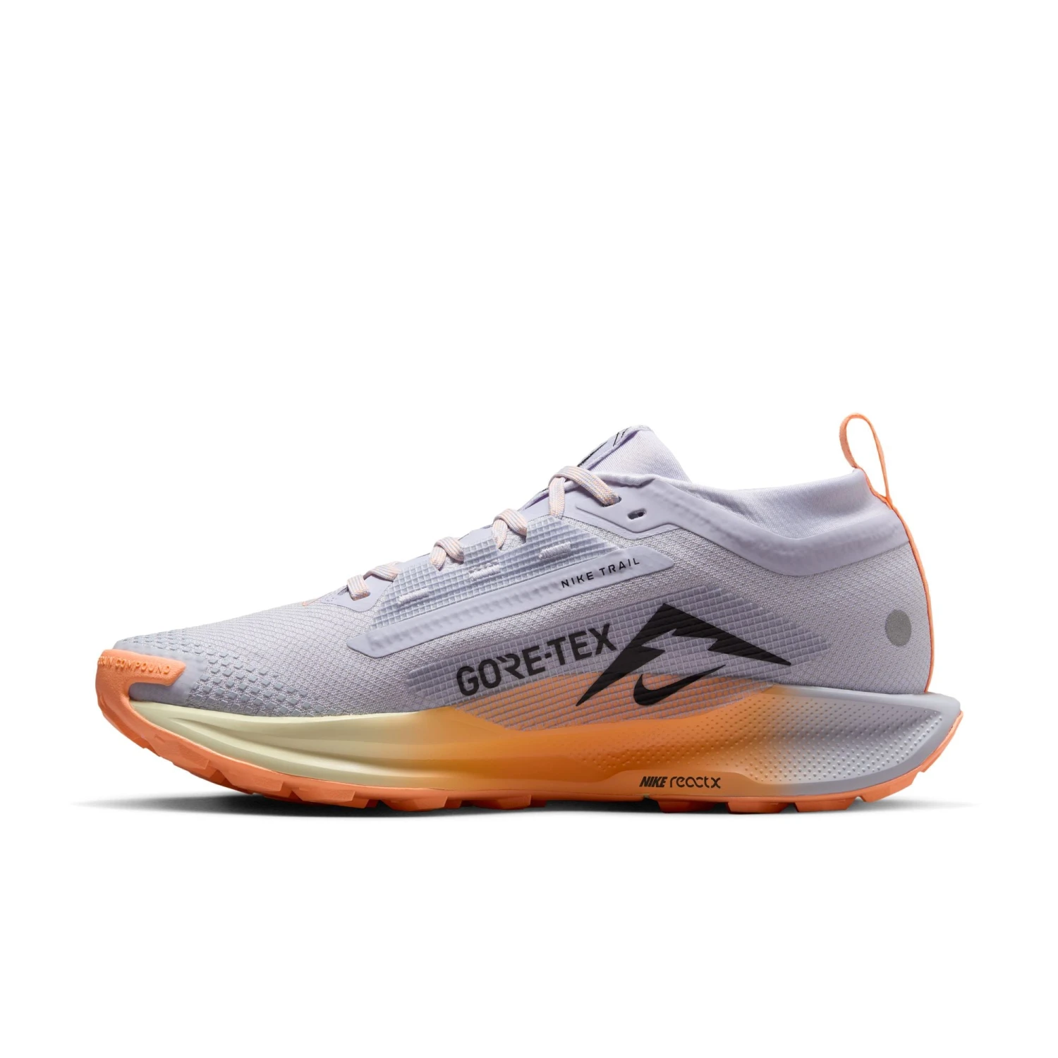 Nike Women’s React Pegasus Trail 5 GORE-TEX (011 - Ghost/Black-Malt-Orange Pulse) 2 Nike Women’s React Pegasus Trail 5 GORE-TEX (011 - Ghost/Black-Malt-Orange Pulse) - Image 2