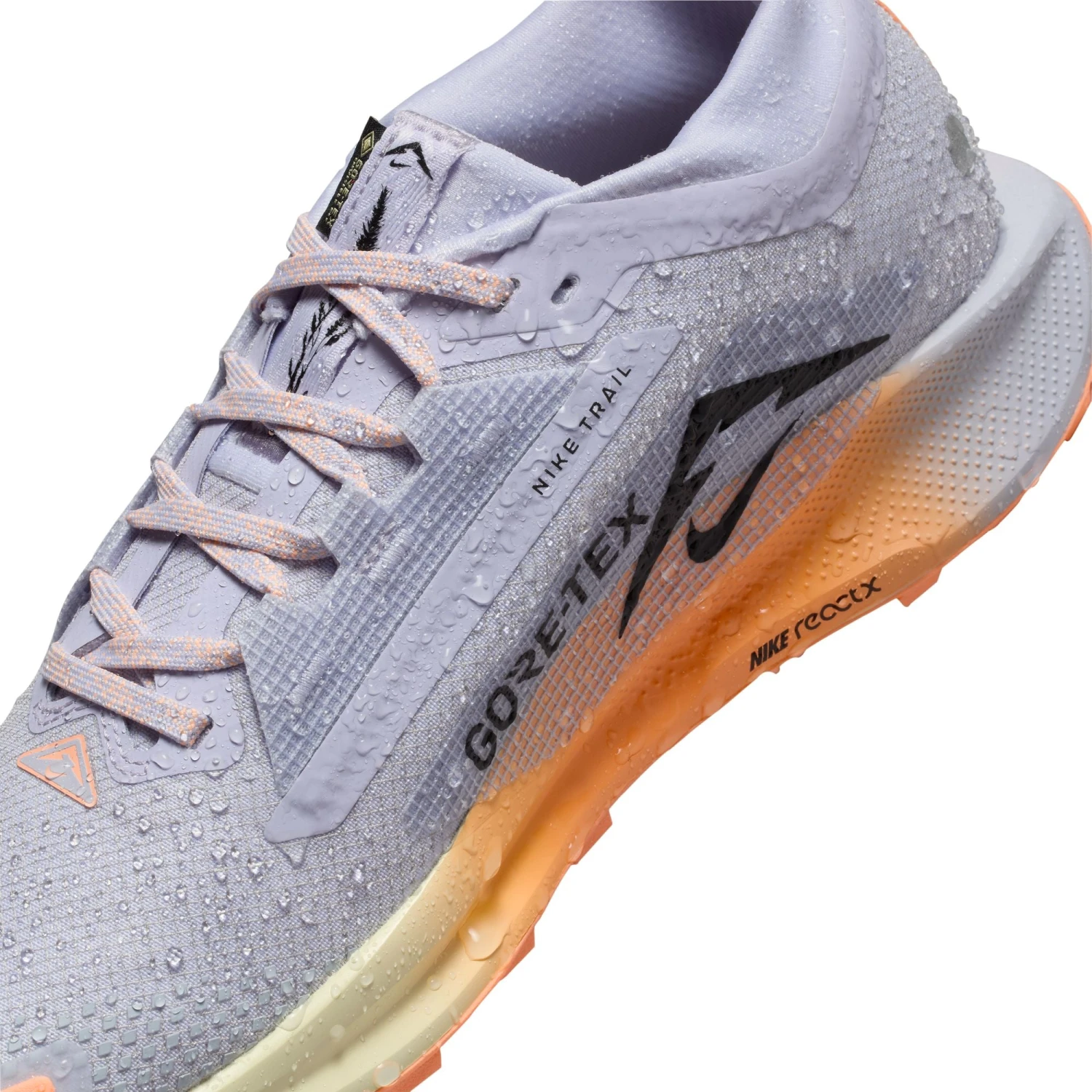 Nike Women’s React Pegasus Trail 5 GORE-TEX (011 - Ghost/Black-Malt-Orange Pulse) 5 Nike Women’s React Pegasus Trail 5 GORE-TEX (011 - Ghost/Black-Malt-Orange Pulse) - Image 5