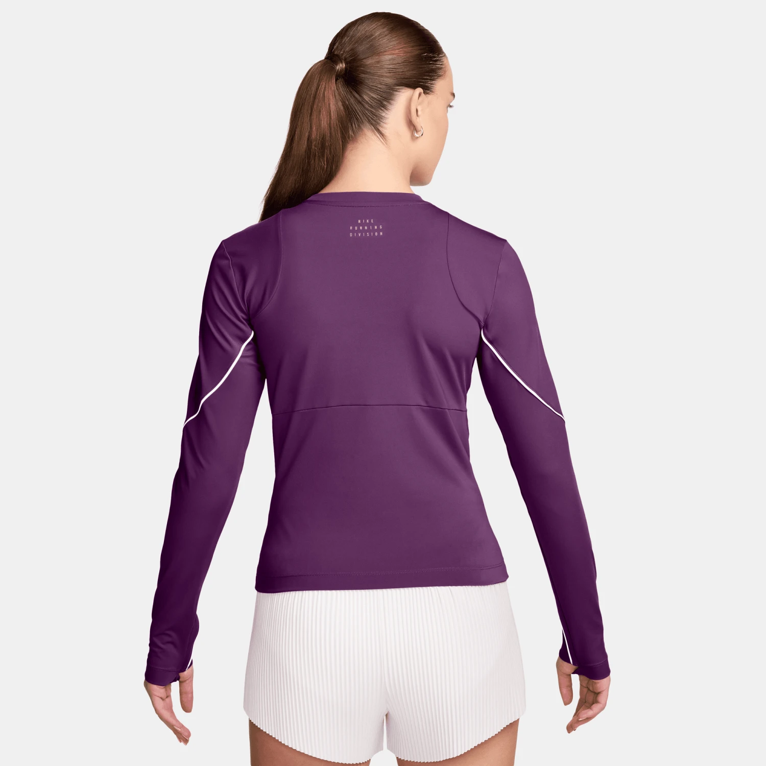 Women's Nike Running Division Long-Sleeve Running Top (518 - Hot Fuschia) 2 Women's Nike Running Division Long-Sleeve Running Top (518 - Hot Fuschia) - Image 2