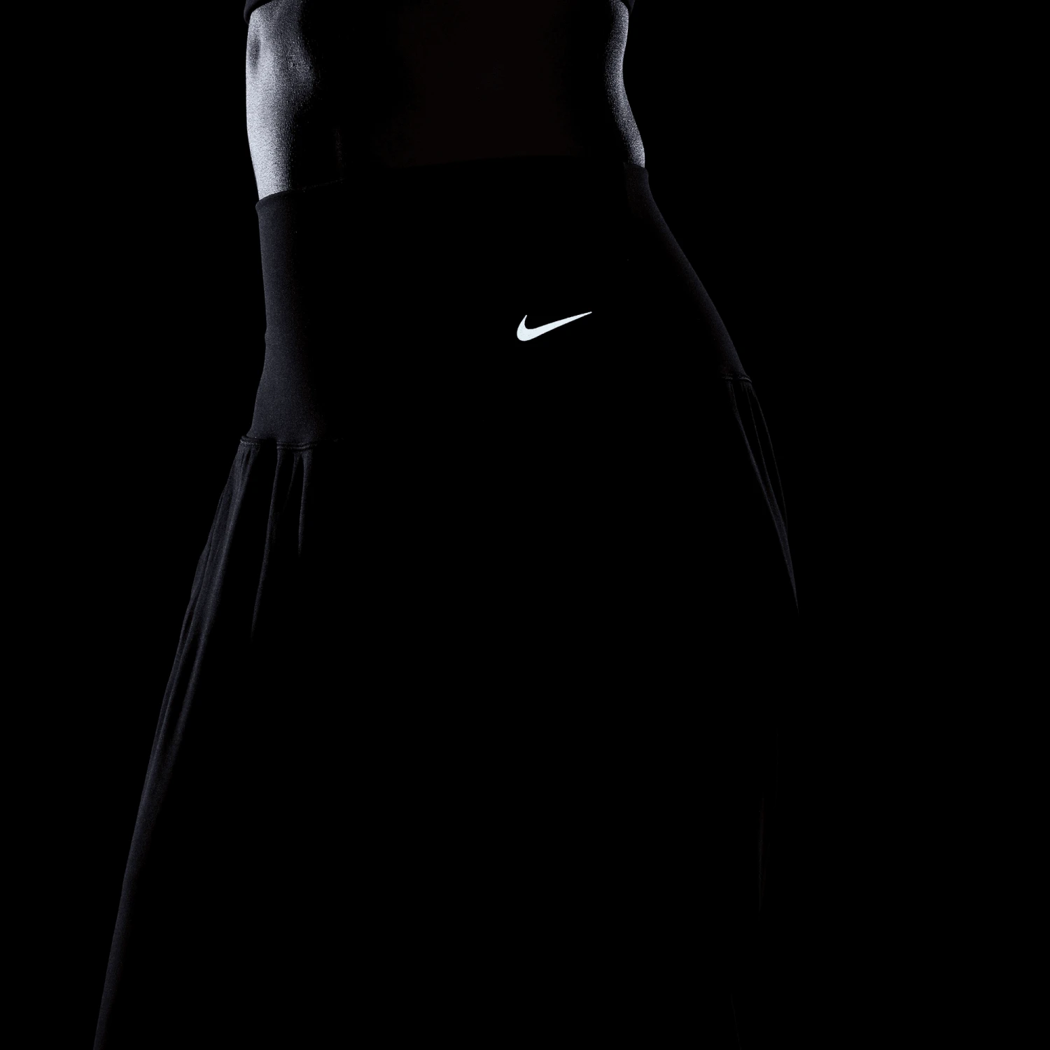 Nike Women's Zenvy Dri-FIT High-Waisted Joggers (010 - Black/Black) 7 Nike Women's Zenvy Dri-FIT High-Waisted Joggers (010 - Black/Black) - Image 7