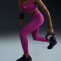 Nike Women's Go Firm-Support High-Waisted 7/8 Leggings With Pockets (518 - Hot Fuchsia) -Shoes Fashion Store AURORA FZ0005 518 PHSYM003 2000