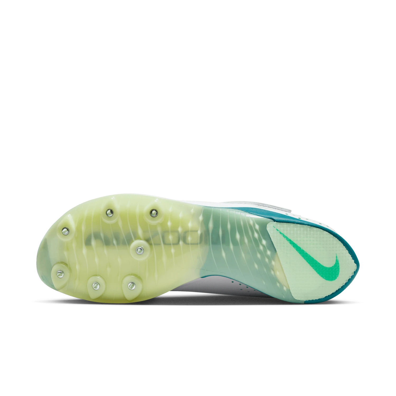 Nike Unisex Air Zoom Long Jump Elite (100 - White/Bright Spruce-Barely Green) 9 Nike Unisex Air Zoom Long Jump Elite (100 - White/Bright Spruce-Barely Green) - Image 9