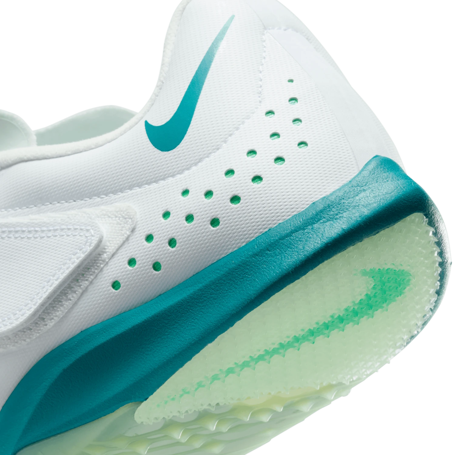 Nike Unisex Air Zoom Long Jump Elite (100 - White/Bright Spruce-Barely Green) 5 Nike Unisex Air Zoom Long Jump Elite (100 - White/Bright Spruce-Barely Green) - Image 5