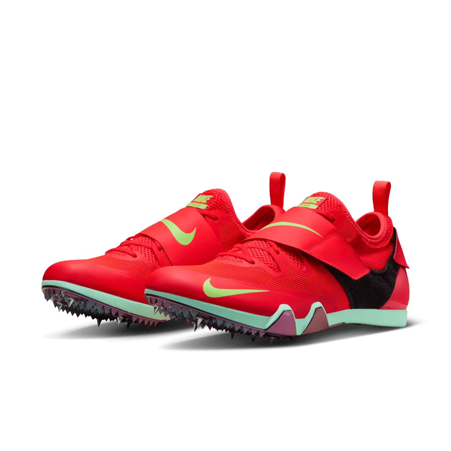 Nike Unisex Pole Vault Elite (600 - Bright Crimson/Washed Coral-Lime Blast) 3 Nike Unisex Pole Vault Elite (600 - Bright Crimson/Washed Coral-Lime Blast) - Image 3