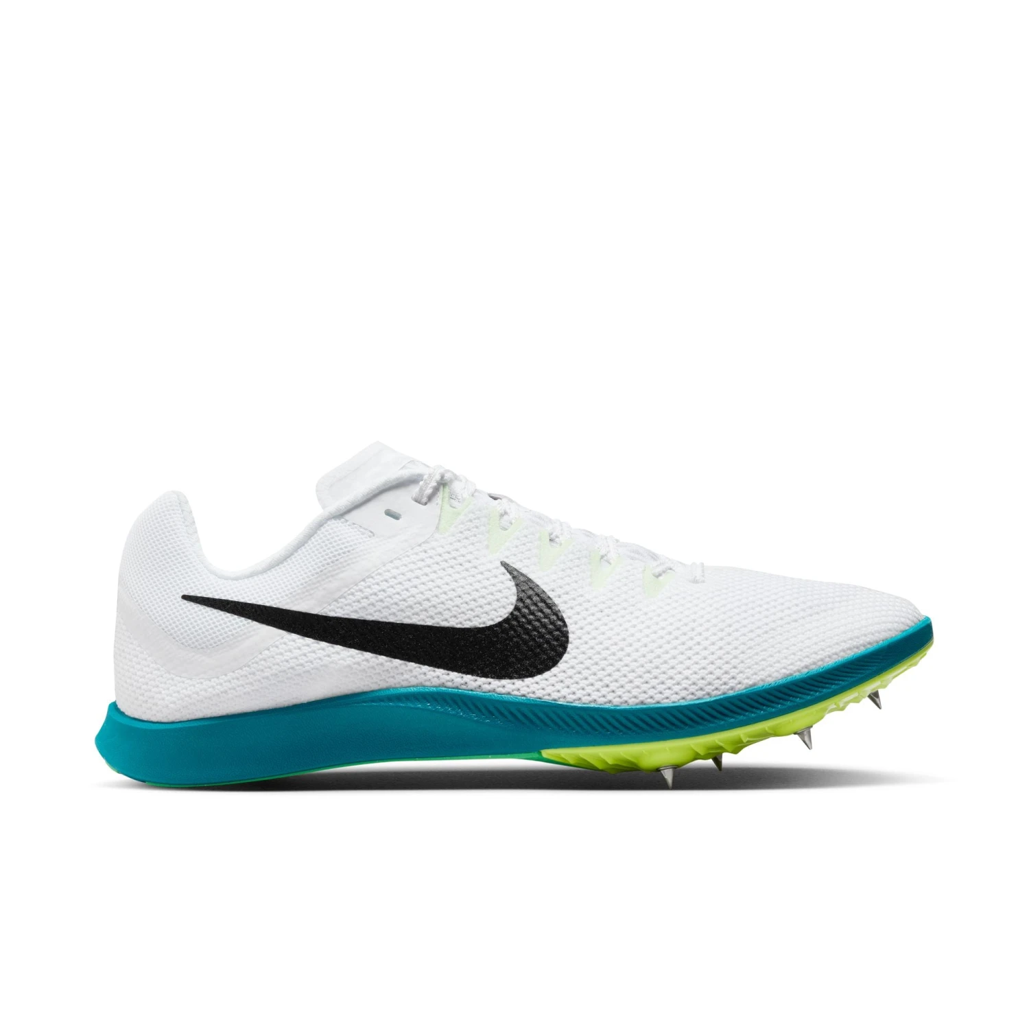 Nike Unisex Zoom Rival Distance (102 - White/Black-Bright Spruce-Vapor Green) 1 Nike Unisex Zoom Rival Distance (102 - White/Black-Bright Spruce-Vapor Green)